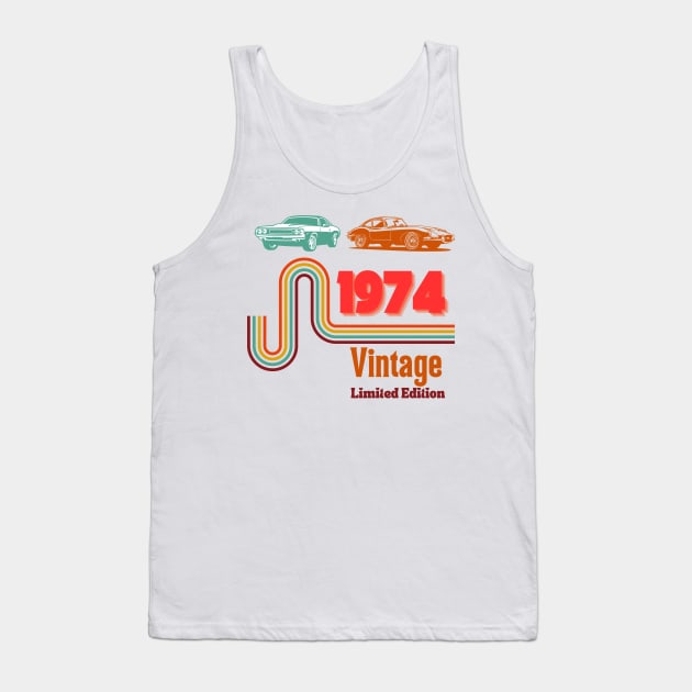 1974 Tank Top by smkworld